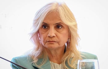 La exministra de la Senad, Zully Rolón