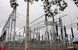 Subestación eléctrica de la ANDE en Caaguazu