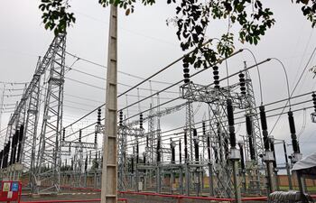Subestación eléctrica de la ANDE en Caaguazu