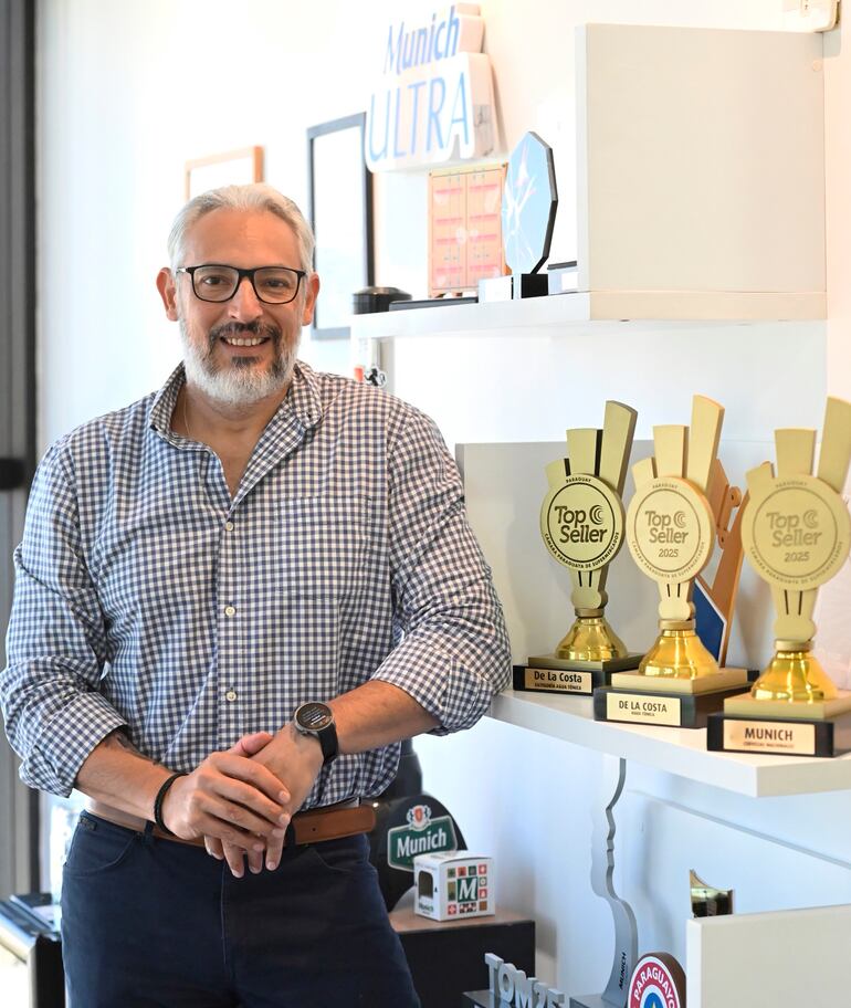 Gabriel Rubbini, gerente general de la División Bebidas del Grupo Riquelme.