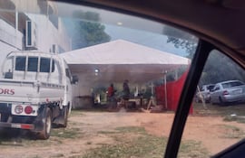 Intendente de Areguá cerró una calle para su fiesta de cumpleaños.