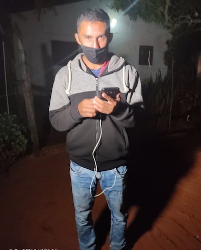 Fabio Cabrera Arévalos, de 31 años, víctima.