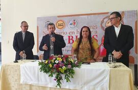 Los detalles de las actividades por la fiesta patronal y aniversario de Ciudad del Este se brindó durante una conferencia de prensa de esta mañana.