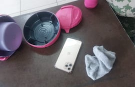 Hermano de Gianina García, esposa de Sebastián Marset, intentó meter un celular oculto en un termo en la Cárcel de Viñas Cué.