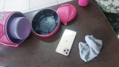 Hermano de Gianina García, esposa de Sebastián Marset, intentó meter un celular oculto en un termo en la Cárcel de Viñas Cué.