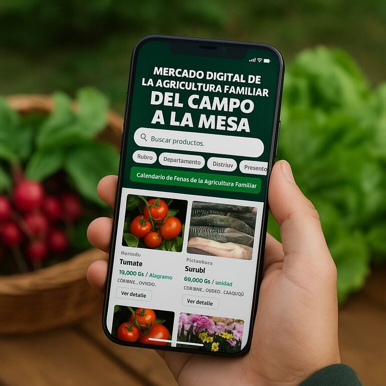 La nueva aplicación del MAG para comprar directo a productores del campo
