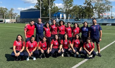 Plantel de Paraguay, para la participación en la rama femenina del Sudamericano en Carlos Paz, Córdoba.