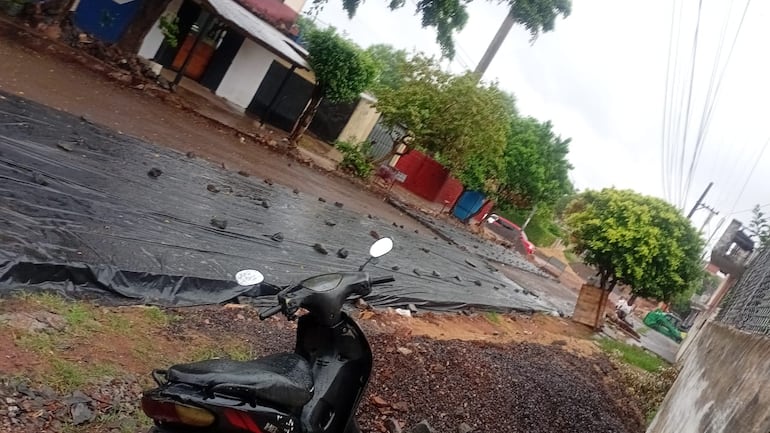 Vecinos de Incienso, Ypora y Baldomero Ruiz temen otra semana perdida, por las tormentas.