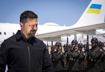 Volodímir Zelenski, presidente de Ucrania.