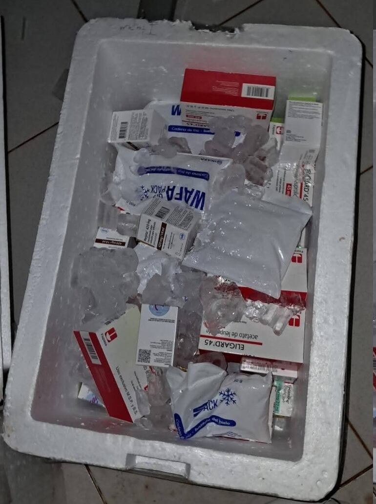 Con ingenio salvaron los medicamentos oncológicos.