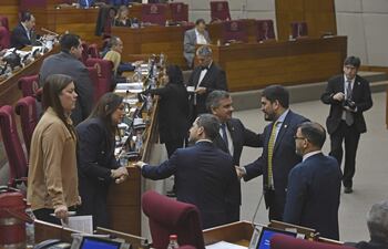 Sesión de la Cámara de Diputados realizada el último martes 28.