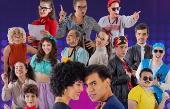 Actores, cantantes y bailarines serán parte de "Grease, el tributo", que se presentará este viernes en el Teatro Municipal.