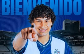 Adrián Alcaraz Torales (28/09/1999), nuevo futbolista del Pachuca de México.