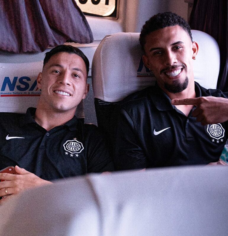 Carlos Sebastián Ferreira y Gustavo Vargas, Olimpia