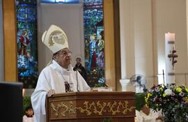 Monseñor Valenzuela insta fortalecer la justicia y cuestiona a autoridades que construyen mentiras.