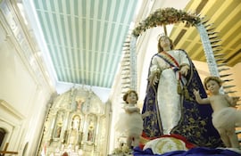 La Virgen de la Asunción.