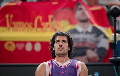 Carlos Alcaraz y el sorpresivo adiós a Shanghái.