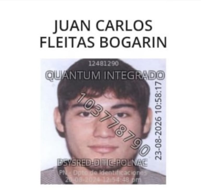 Juan Carlos Fleitas Bogarin, fue asesinado supuestamente tras una discusión.