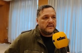 El presidente de Olimpia, Rodrigo Nogués, en charla exclusiva con ABC luego de la victoria frente a Barracas por la fecha 4 de la fase de grupos de la Copa Sudamericana 2026.