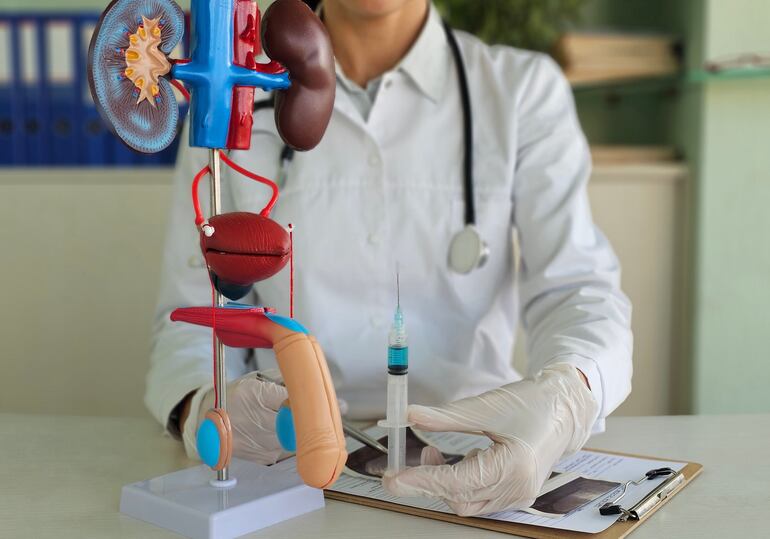 Concepto de engrosamiento de pene.