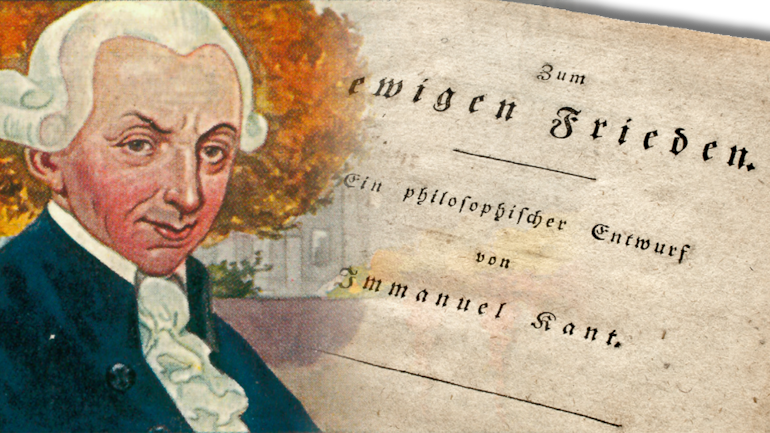 "Zum ewigen Frieden". Kant y el sueño de la paz perpetua...