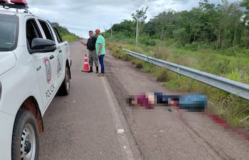 Víctima fatal del accidente.