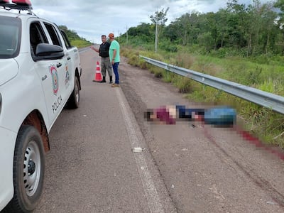Víctima fatal del accidente.