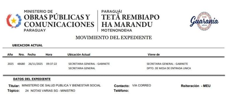 El pedido de reparación de la ruta no tiene  respuesta por parte del MOPC.