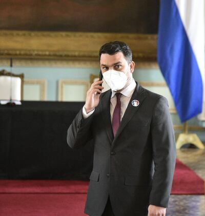 Fernando Saguier, ministro del Mitic.