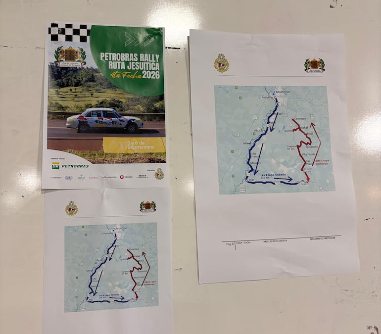 Detalles de lo que será el recorrido total de la competencia.