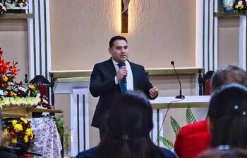 Pablo Pedroso, director de Gabinete del intendente de Luque, el colorado cartista Carlos Echeverría.