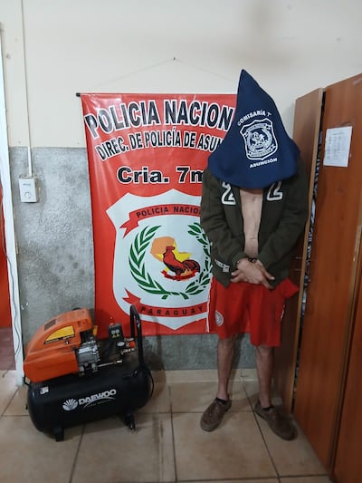 Cae presunto ladrón tras robar compresor de clínica en Ciudad Nueva