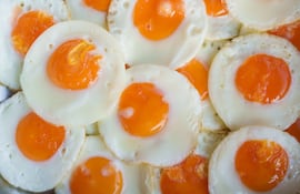 Huevos fritos.