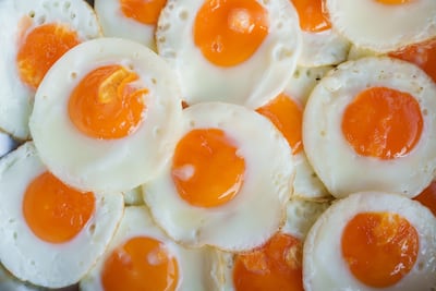 Huevos fritos.