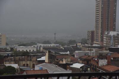 lluvia tormenta Asunción