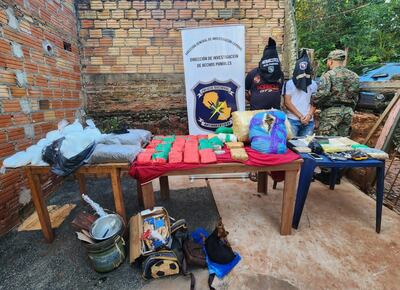 Néstor Manuel Brítez Torres y Néstor Andrés Brítez Rodríguez fueron detenidos en noviembre pasado.