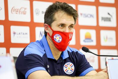 Guillermo Barros Schelotto y la antesala del duelo ante Perú.