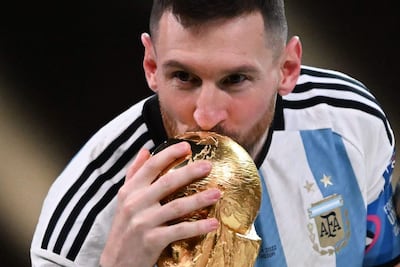Lionel Messi, campeón del mundo en 2022.