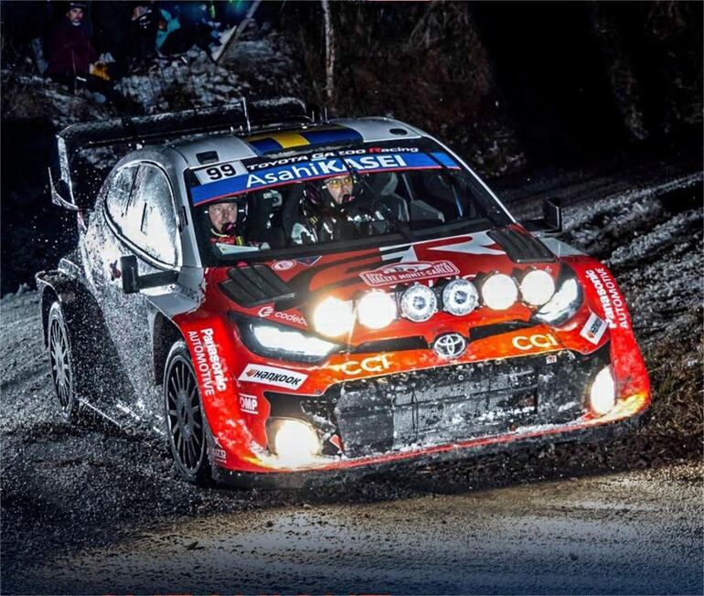 Condiciones extremas hoy durante la disputa de la primera jornada en Montecarlo.