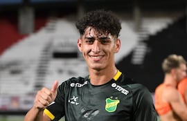 El delantero paraguayo David Emanuel Fernández Fariña (20 años), en filas de Defensa y Justicia y Justicia.