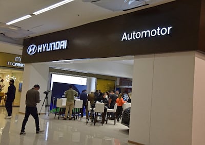Nuevo showroom de Hyundai Paraguay, en Paseo La Galería.