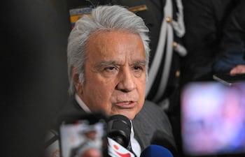 Imagen de archivo: el expresidente ecuatoriano Lenín Moreno.