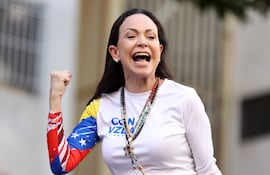 María Corina Machado, premio Nobel de la Paz.