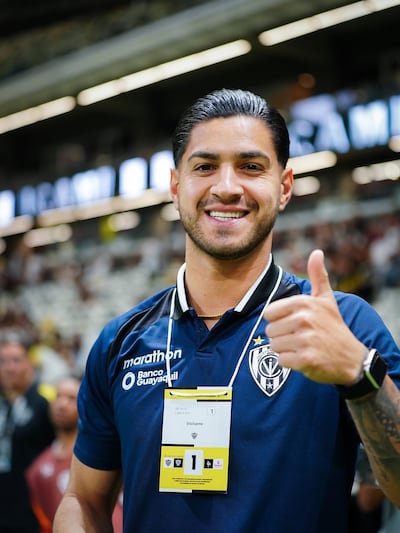 Luis Felipe Zárate Cardozo (25 años), futbolista paraguayo del Independiente del Valle, principal candidato a la conquista del título ecuatoriano.