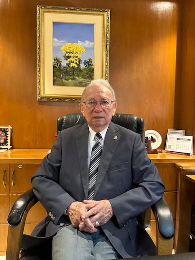 Prof. Dr. José Altamirano, rector de la Universidad María Serrana.