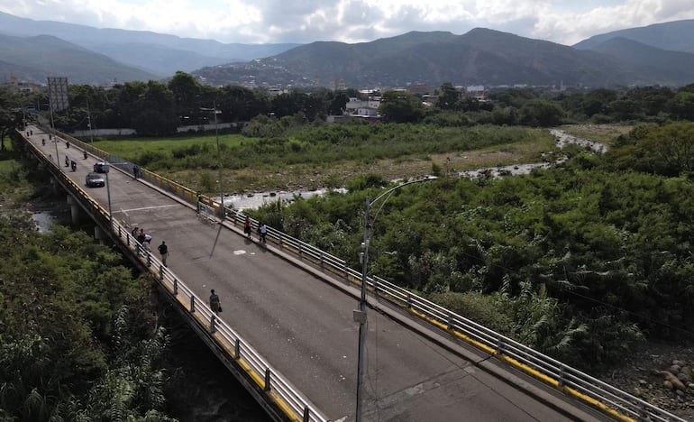 Frontera de Venezuela con Colombia, enero de 2026