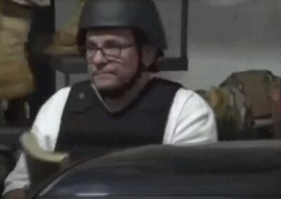 Trasladan al presunto narco José Insfrán a la sede de la Senad.