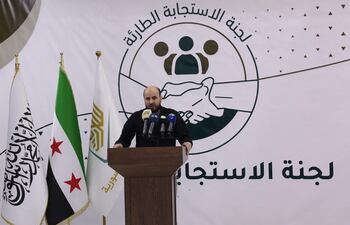 Mohamed al Bashir, primer ministro interino de Siria.