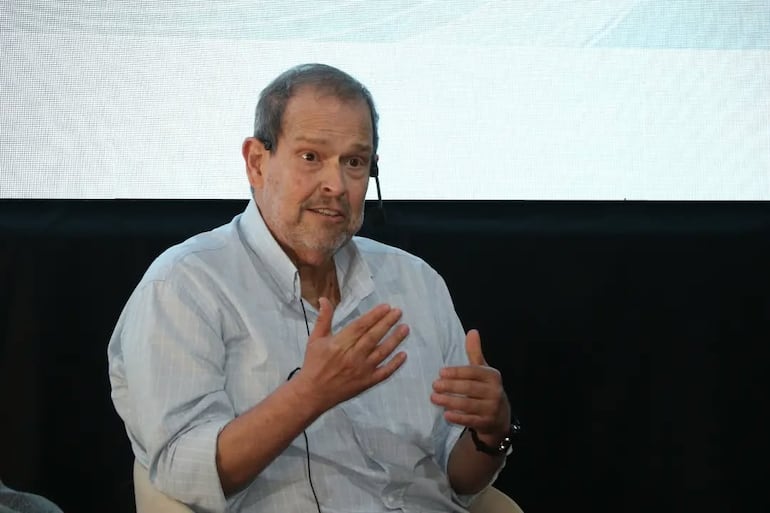 El economista Manuel Ferreira, en el Foro de Energía Eléctrica.