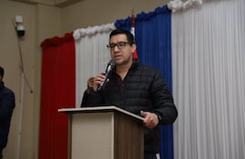 César Torres, gobernador del Alto Paraná.